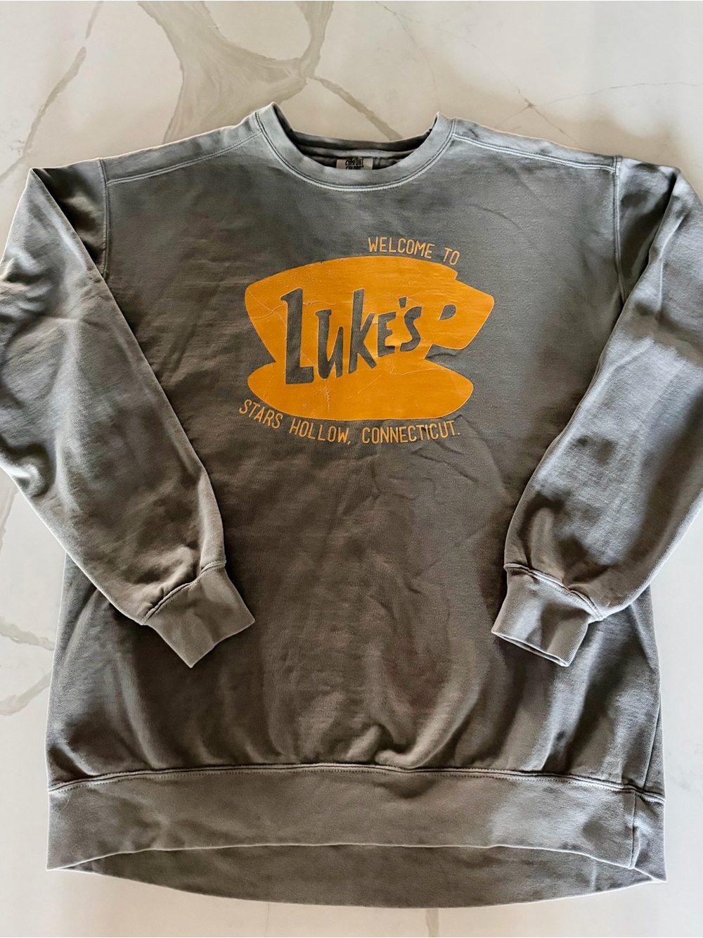 Luke’s Stars Hollow Graphic Crewneck Sweatshirt
